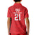 Custom Mate Ma'a Tonga Heritage Kid Polo Shirt Pacific Tribal Rugby Red Edition - Polynesian Pride