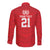 Custom Mate Ma'a Tonga Heritage Long Sleeve Button Shirt Pacific Tribal Rugby Red Edition - Polynesian Pride