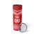 Custom Mate Ma'a Tonga Heritage Skinny Tumbler Pacific Tribal Rugby Red Edition - Polynesian Pride