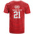 Custom Mate Ma'a Tonga Heritage T Shirt Pacific Tribal Rugby Red Edition - Polynesian Pride