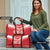 Custom Mate Ma'a Tonga Heritage Travel Bag Pacific Tribal Rugby Red Edition - Polynesian Pride
