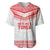 Custom Mate Ma'a Tonga Heritage Baseball Jersey Pacific Tribal Rugby White Edition - Polynesian Pride