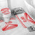 Custom Mate Ma'a Tonga Heritage Bathroom Set Pacific Tribal Rugby White Edition - Polynesian Pride