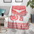Custom Mate Ma'a Tonga Heritage Blanket Pacific Tribal Rugby White Edition - Polynesian Pride