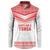Custom Mate Ma'a Tonga Heritage Button Sweatshirt Pacific Tribal Rugby White Edition - Polynesian Pride