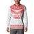 Custom Mate Ma'a Tonga Heritage Button Sweatshirt Pacific Tribal Rugby White Edition - Polynesian Pride
