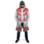 Custom Mate Ma'a Tonga Heritage Cloak Pacific Tribal Rugby White Edition - Polynesian Pride