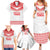 Custom Mate Ma'a Tonga Heritage Family Matching Summer Maxi Dress and Hawaiian Shirt Pacific Tribal Rugby White Edition - Polynesian Pride