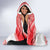 Custom Mate Ma'a Tonga Heritage Hooded Blanket Pacific Tribal Rugby White Edition - Polynesian Pride
