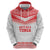Custom Mate Ma'a Tonga Heritage Hoodie Pacific Tribal Rugby White Edition - Polynesian Pride