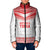 Custom Mate Ma'a Tonga Heritage Padded Jacket Pacific Tribal Rugby White Edition - Polynesian Pride