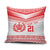 Custom Mate Ma'a Tonga Heritage Pillow Cover Pacific Tribal Rugby White Edition - Polynesian Pride