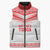 Custom Mate Ma'a Tonga Heritage Sleeveless Puffer Jacket Pacific Tribal Rugby White Edition - Polynesian Pride