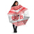 Custom Mate Ma'a Tonga Heritage Umbrella Pacific Tribal Rugby White Edition - Polynesian Pride