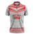 Custom Mate Ma'a Tonga Heritage Zipper Polo Shirt Pacific Tribal Rugby White Edition - Polynesian Pride