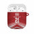 Custom Pacific Rugby Spirit AirPods Case Tonga Ngatu Pride Red Edition - Polynesian Pride