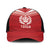 Pacific Rugby Spirit Baseball Net Cap Tonga Ngatu Pride Red Edition - Polynesian Pride