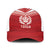 Pacific Rugby Spirit Baseball Net Cap Tonga Ngatu Pride Red Edition - Polynesian Pride