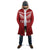 Custom Pacific Rugby Spirit Cloak Tonga Ngatu Pride Red Edition - Polynesian Pride