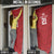 Custom Pacific Rugby Spirit Door Cover Tonga Ngatu Pride Red Edition - Polynesian Pride
