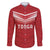 Custom Pacific Rugby Spirit Family Matching Off The Shoulder Long Sleeve Dress and Hawaiian Shirt Tonga Ngatu Pride Red Edition - Polynesian Pride