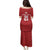 Custom Pacific Rugby Spirit Family Matching Puletasi and Hawaiian Shirt Tonga Ngatu Pride Red Edition - Polynesian Pride
