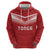 Custom Pacific Rugby Spirit Hoodie Tonga Ngatu Pride Red Edition - Polynesian Pride