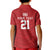 Custom Pacific Rugby Spirit Kid Polo Shirt Tonga Ngatu Pride Red Edition - Polynesian Pride