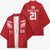 Custom Pacific Rugby Spirit Kimono Tonga Ngatu Pride Red Edition - Polynesian Pride