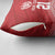 Custom Pacific Rugby Spirit Pillow Cover Tonga Ngatu Pride Red Edition - Polynesian Pride