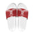 Custom Pacific Rugby Spirit Slide Sandals Tonga Ngatu Pride Red Edition - Polynesian Pride