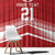 Custom Pacific Rugby Spirit Window Curtain Tonga Ngatu Pride Red Edition - Polynesian Pride