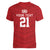 Custom Pacific Rugby Spirit Women V-Neck T-Shirt Tonga Ngatu Pride Red Edition - Polynesian Pride