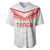 Custom Pacific Rugby Spirit Baseball Jersey Tonga Ngatu Pride White Edition - Polynesian Pride