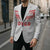 Custom Pacific Rugby Spirit Blazer Tonga Ngatu Pride White Edition - Polynesian Pride