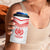 Custom Pacific Rugby Spirit 4 in 1 Can Cooler Tumbler Tonga Ngatu Pride White Edition - Polynesian Pride