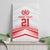 Custom Pacific Rugby Spirit Canvas Wall Art Tonga Ngatu Pride White Edition - Polynesian Pride