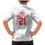 Custom Pacific Rugby Spirit Family Matching Mermaid Dress and Hawaiian Shirt Tonga Ngatu Pride White Edition - Polynesian Pride