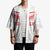 Custom Pacific Rugby Spirit Kimono Tonga Ngatu Pride White Edition - Polynesian Pride