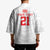 Custom Pacific Rugby Spirit Kimono Tonga Ngatu Pride White Edition - Polynesian Pride