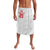 Custom Pacific Rugby Spirit Lavalava Tonga Ngatu Pride White Edition - Polynesian Pride