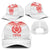 Pacific Rugby Spirit Mesh Trucker Cap Tonga Ngatu Pride White Edition - Polynesian Pride