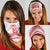 Custom Pacific Rugby Spirit Neck Gaiter Tonga Ngatu Pride White Edition - Polynesian Pride