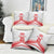 Custom Pacific Rugby Spirit Pillow Cover Tonga Ngatu Pride White Edition - Polynesian Pride
