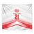 Custom Pacific Rugby Spirit Tapestry Tonga Ngatu Pride White Edition - Polynesian Pride