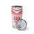 Custom Pacific Rugby Spirit Tumbler Cup Tonga Ngatu Pride White Edition - Polynesian Pride