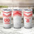 Custom Pacific Rugby Spirit Tumbler Cup Tonga Ngatu Pride White Edition - Polynesian Pride