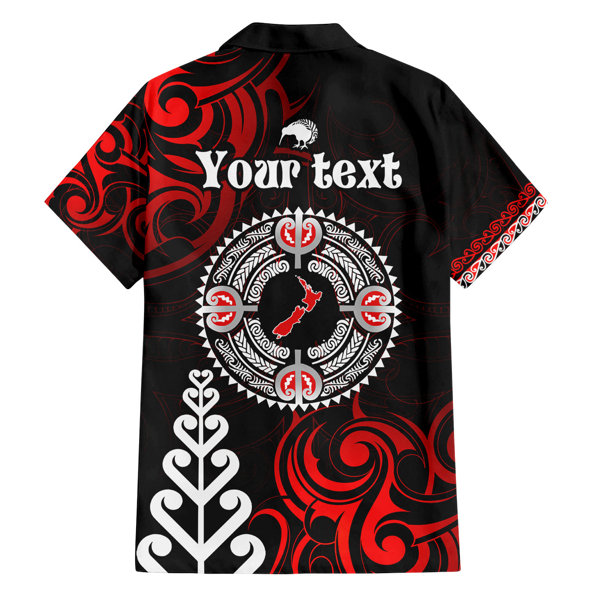 New Zealand Waitangi Day Personalised Family Matching Long Sleeve Bodycon Dress and Hawaiian Shirt Aotearoa Te Ra O Waitangi With Maori Tattoo LT9 - Polynesian Pride