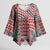 Aotearoa Kowhaiwhai Taniko Patchwork Motifs Kimono Sleeve Blouse - Polynesian Pride