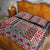 Aotearoa Kowhaiwhai Taniko Patchwork Motifs Quilt Bed Set